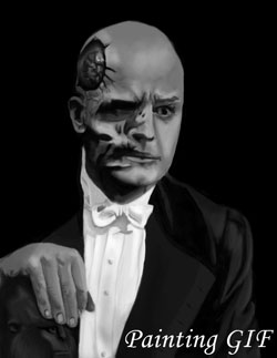 Phantom of the Opera process gif, aka how I paint